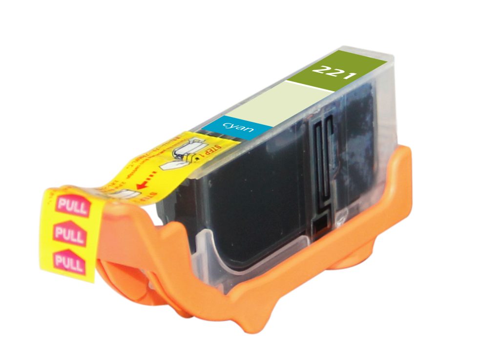 Canon 221, 2947B001AA, 2974B001, CLI221C Compatible Inkjet